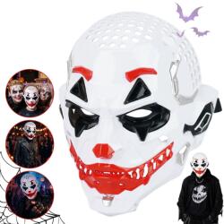  Bohóc maszk Halloweenre szellőzőnyílásokkal bulira, cosplayre (Maska halloweenowa klauna na imprezę, cosplay)