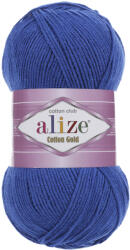 alize Fonal Alize Cotton Gold 141 zafírkék 100g Pamut Akril Amigurumi Gyerekeknek (179141)