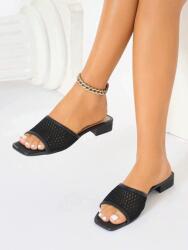 Shein Fekete Magassarkú Flip-flop Papucs S06__37 - allegro - 4 870 Ft