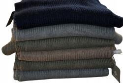 Galeria Cashmere 90% merinó gyapjú 10% kasmír bolyhos khaki kendő Új