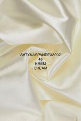  Vékony Szatén Bélés Spandex 8002 Krém (8002 46)