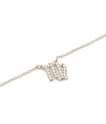 Daniel Wellington Nyaklánc Daniel Wellington Crystal Zodiac Chain Gold Virgo (DW00400924)