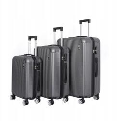 AGA Travel MR4652 bőröndszett Szürke (MR4652-Gray)