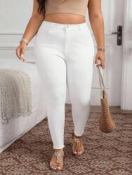 Shein Fehér Farmer Nadrág K2F S06__52