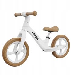 ICON Egyensúlyozó Futóbicikli Prémium Alu Gyerek Kerékpár 12" Inch Fehér (501)