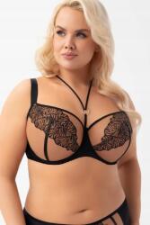 Gorsenia Melltartó K964 Vida Fekete Soft/puha 75K (5902771444913)