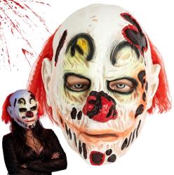  Ijesztő véres bohóc maszk bulira és farsangra Halloween (MASKA UPIORNEGO KLAUNA)
