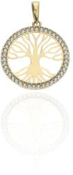 Gold pendants AU87106 - 14 K arany életfa medál (AU87106)