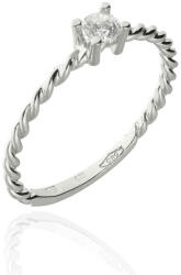 Gold rings AU87115 - 14 K arany női solitaire gyűrű Méret: 54 (AU87115)