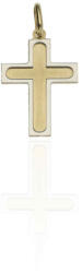 Gold pendants AU87511 - 14K arany kereszt medál (AU87511)