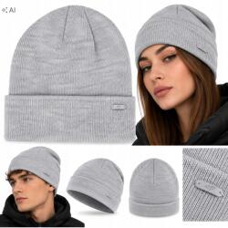 4F téli sapka beanie szürke, univerzális méret (4FRAW24ACAPU540 27M)