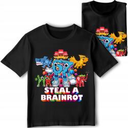 StukanDesign Gyerek Póló Steal A Brainrot Játék 67 Six Seven Születésnapi Ajándék [xs]