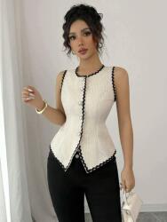 Shein Elegáns Gombos Mellény S09__S