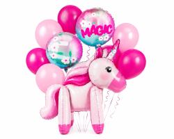  Unikornis Lufi Szett Magic Unicorn 10 db-os Lufik