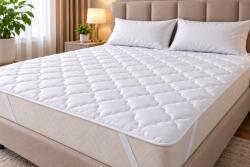 CONELTEX Protectie saltea matlasata Protecta by Coneltex, densitate 100 g/mp, umplutura fibra siliconizata antialergica, culoare alba
