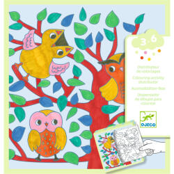 DJECO Jocuri si planse de colorat Padure, Djeco (DJ00052) - infant