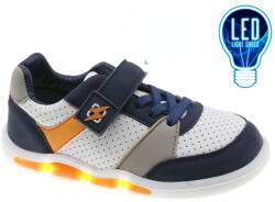 Beppi Gyerek Barefoot Világító Tornacipő BEPPI SAPATO INFANTI fehér kék - 26