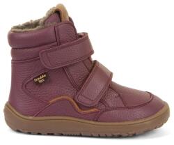 Froddo Gyerek barefoot téli cipő FRODDO WINTER TEX bordó - 27