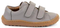 Froddo Gyerek barefoot tornacipő FRODDO BAZE LEATHER D-VELCRO szürke - 32