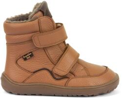 Froddo Gyerek barefoot téli cipő FRODDO WINTER TEX barna konyak - 34