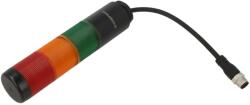 WERMA Coloană de semnalizare LED roşu/portocaliu/verde, 12VDC/12VAC - WERMA (69821074)