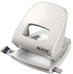 Leitz Perforator metalic LEITZ 5006 Style NeXXt Series, 30 coli - alb arctic (L-50060004)