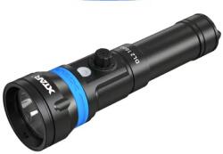 XTAR DL2 1600 KT búvárlámpa, 100m vízálló, 1600lm, lézer+LED (AF062001)