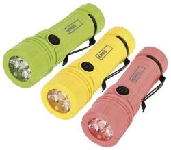  LED-es újratölthető zseblámpa, 200 lm, 12 db, display box, P4725 (P4725)