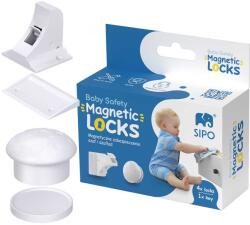 SIPO MAGNETIC LOCKS 4DB Fehér (SPSBS-M4)