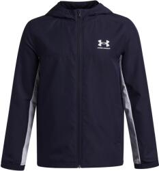 Under Armour RIVAL WOVEN JACKET Sötétkék, Fehér XL (1390154-410)