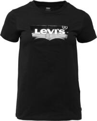 Levi's THE PERFECT TEE CLEAR FOIL Fekete, Fehér S (17369-1933)
