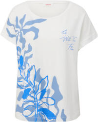 s. Oliver RL T-SHIRT Fehér, Kék 40 (2144442-02D0)