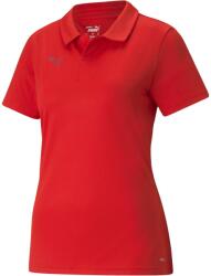 PUMA TEAMLIGA SIDELINE POLO SHIRT Piros, Ezüst L (65740801)