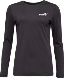 PUMA ESSENTIALS NO 1 LOGO LONG SLEEVE TEE Fekete M (68238001)