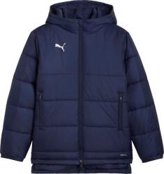 PUMA TEAMADDITIONS BENCH JACKET JR Sötétkék, Fehér 176 (66092306)