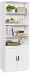 VASAGLE Dulap cu rafturi reglabile, VASAGLE, 60 x 175 x 24 cm, alb (LBC402W01) Raft