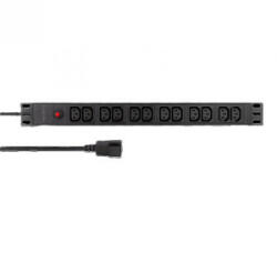 LogiLink Priza/prelungitor Logilink PDU12A1 1.8 m, Black (PDU12A1)