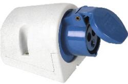 PCE Priză industrială 2P+E PCE 16A, montaj aplicat, pentru exterior IP44 (PCEETI1136)