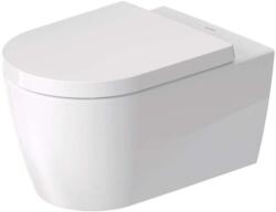 Duravit ME by Starck - Toaletă suspendată cu capac SoftClose, Rimless, HygieneFlush, DuraShield, alb 457909AAA1 (457909AAA1)