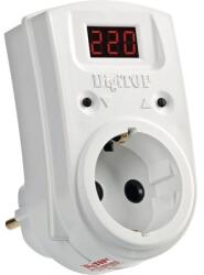 DigiTOP Adaptor priză cu releu digital de protecție tensiune DigiTOP 16A pentru prize cu împământare (VP-16AN)