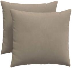 vidaXL Kanapé párnák 2 pcs Tópszínű 50 x 50 cm szövet 42013983 (42013983)