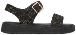 GUESS Lány szandál, Guess, fekete, textil, műbőr, 33 EU (5906751989678_33)