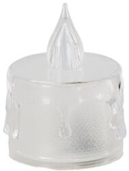 Chomik LED gyertya 3, 5x4, 5cm féligátlátszó 80973 (LED1514)