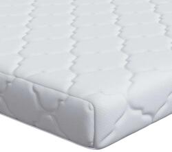 vidaXL Matrac Fehér 120 x 200 cm Jacquard szövet 4106384 (4106384)