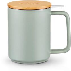 Kusmi Tea Infúziós bögre 480 ml, könnyű zöld, porcelán, Kusmi Tea (KUSMI5000000855)