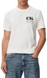 Calvin Klein Férfi póló, Calvin Klein, Pamut, Fehér, L INTL (LV04RG802G-YAF_L)