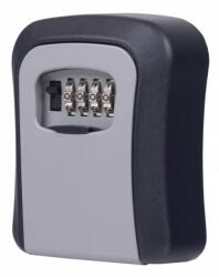 DONAU Tech Kulcs széf számzáras 115x95x40 mm ezüst-fekete (19071251-99)