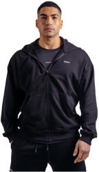 NEBBIA Zipper Hoodie with Embroidery Primal férfi funkcionális pulóver XL / fekete