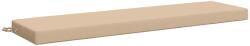 vidaXL Padpárna SOEST 100% poliészter Krémszínű 140 x 40 x 8 cm 949798 (949798)