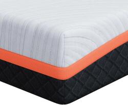 vidaXL Matrac Fehér és Szürke 80 x 200 cm Jacquard szövet 4106300 (4106300)